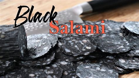 black salami